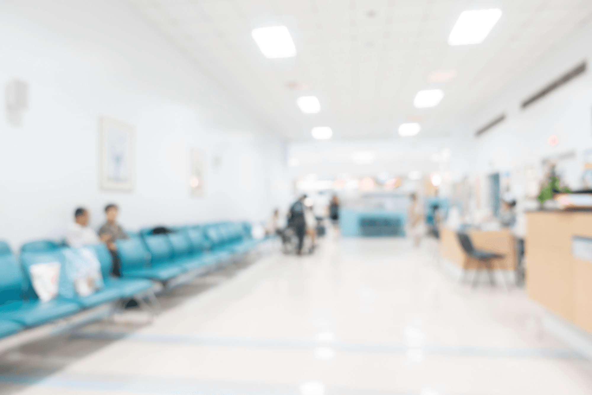 Urgent care clinic interior